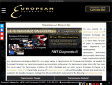 Tablet Screenshot of europeanexchange.com